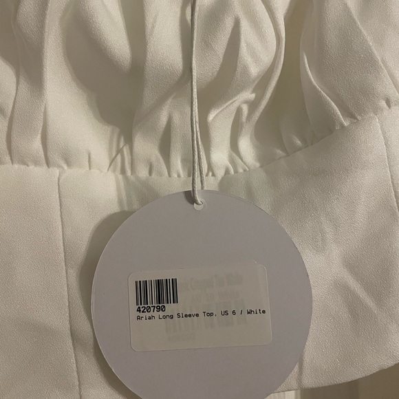 BNWT White Princess Polly Top. - Picture 5 of 5